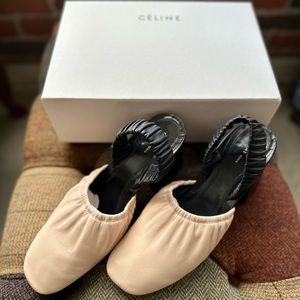Céline Soft Ballerina Slingback Pump, size 39.5